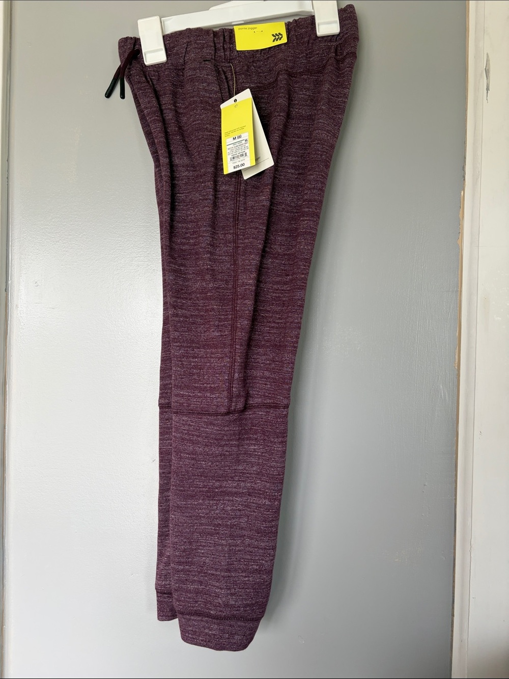 Heathered Plum Jogger Pants
